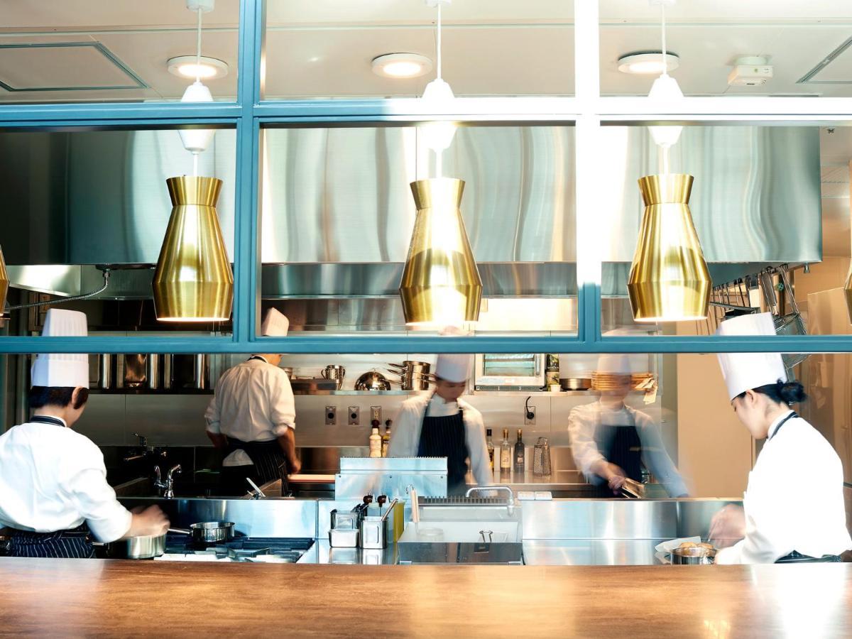 เดอะ เกท โฮเต็ล โตเกียว บาย ฮูลิค Hotel ภายนอก รูปภาพ The kitchen at the restaurant