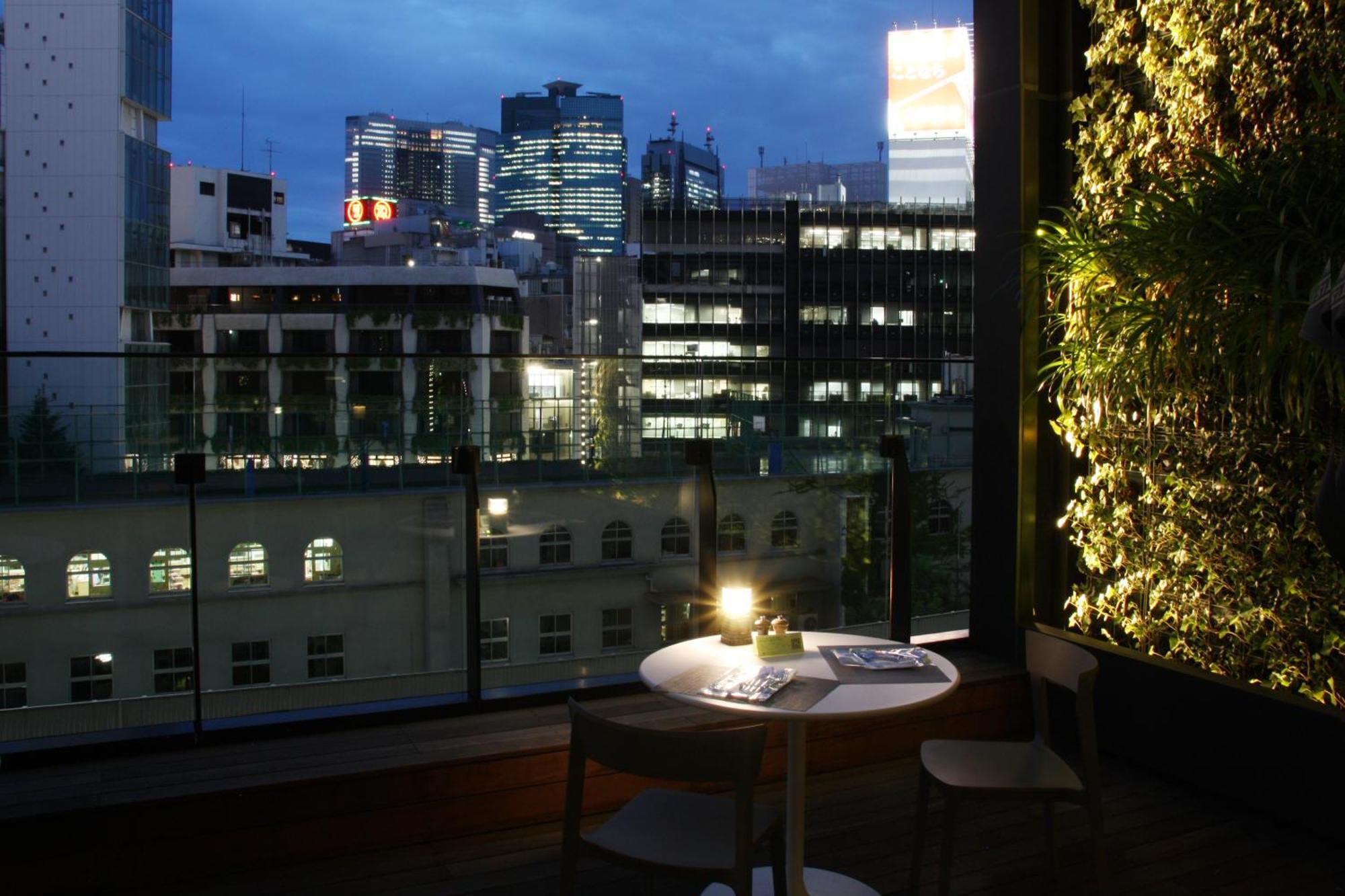 เดอะ เกท โฮเต็ล โตเกียว บาย ฮูลิค Hotel ภายนอก รูปภาพ View from the 12th floor