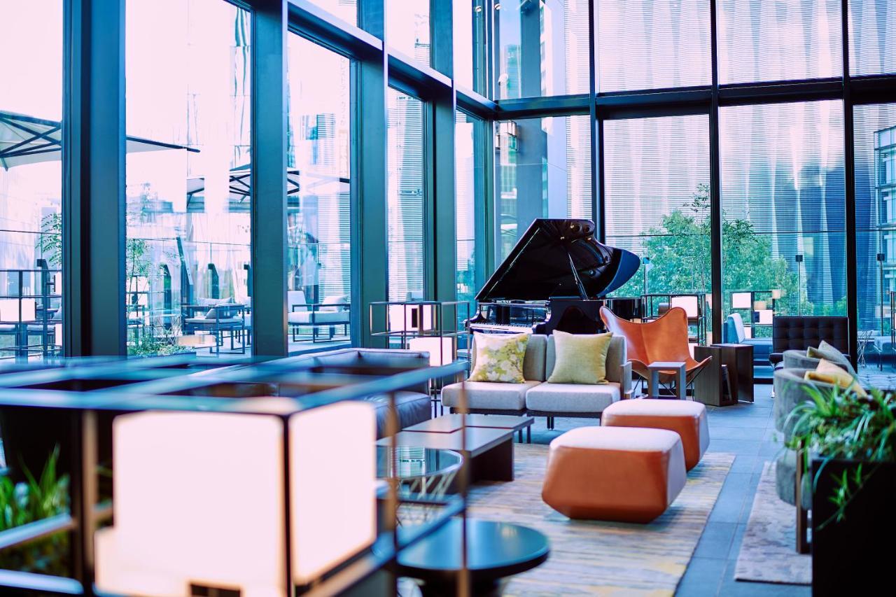เดอะ เกท โฮเต็ล โตเกียว บาย ฮูลิค Hotel ภายนอก รูปภาพ The lounge at the top of the hotel