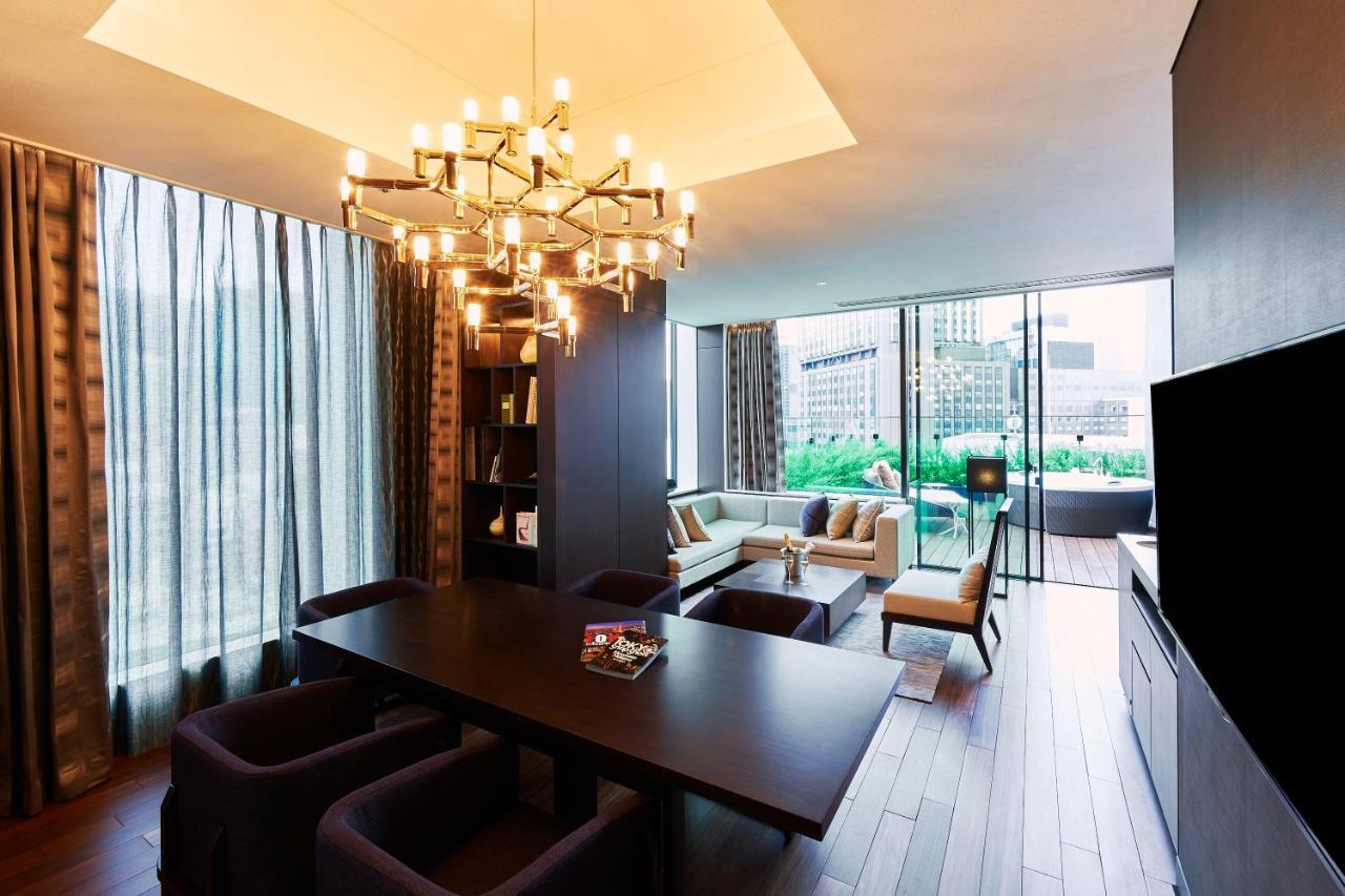 เดอะ เกท โฮเต็ล โตเกียว บาย ฮูลิค Hotel ภายนอก รูปภาพ A suite at the Mandarin Oriental Tokyo
