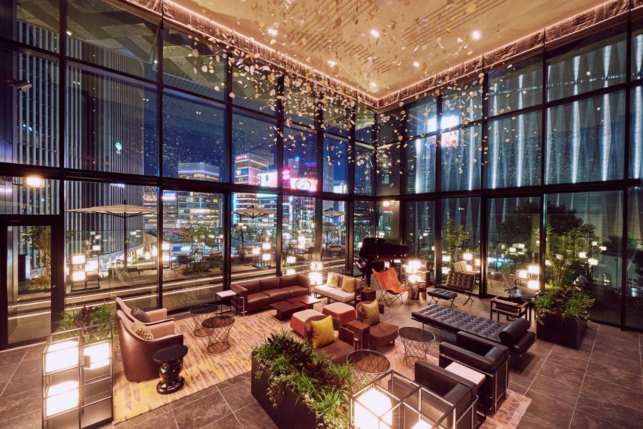 เดอะ เกท โฮเต็ล โตเกียว บาย ฮูลิค Hotel ภายนอก รูปภาพ The lounge at the 39th floor